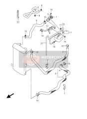 1792014G10, Brace, Reservoir Tank, Suzuki, 0